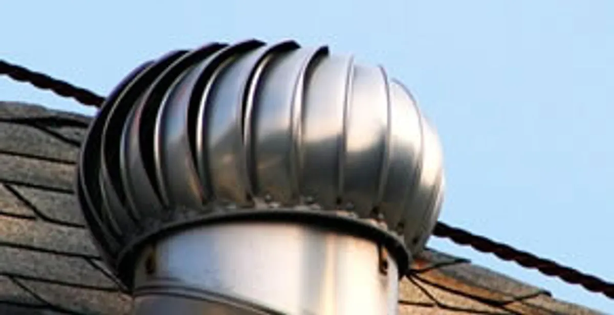 attic fan installation services with professionally installed roof ventilation unit in Dallas, TX