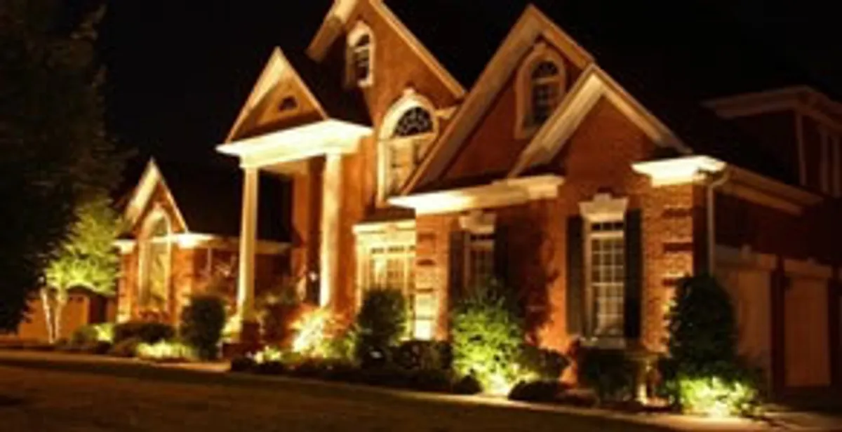 electrician services providing professional exterior electrical lighting in Dallas, TX